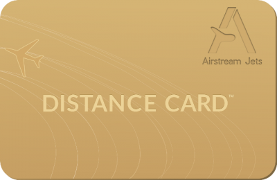 Gold DISTANCE CARD